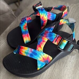 Chaco Black Sandals Adjustable Straps Outdoor